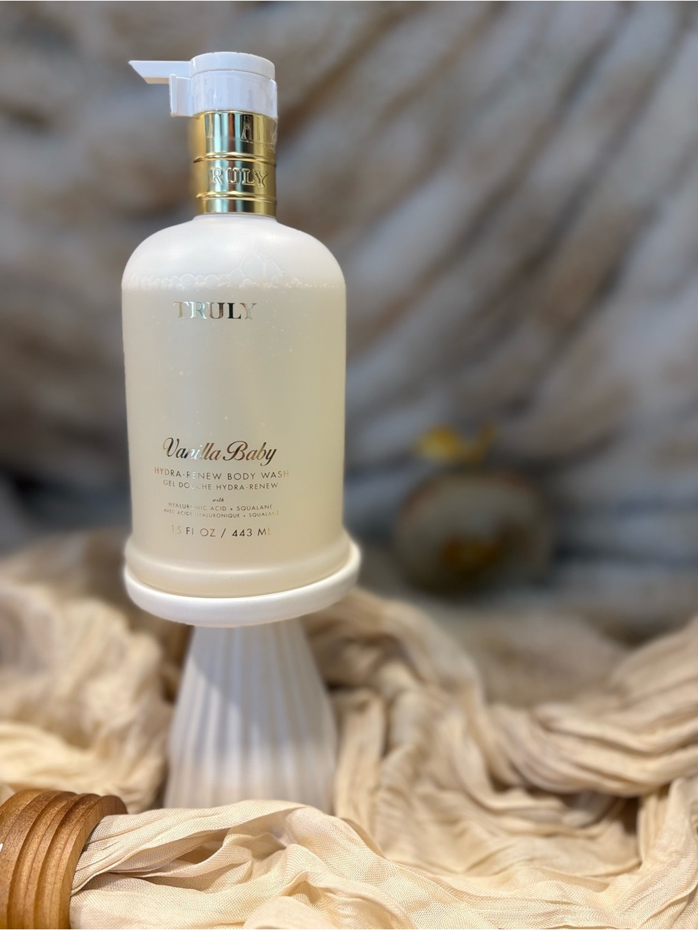 TRULY‎ Vanilla Baby Hydrating Body Wash - 15FL OZ